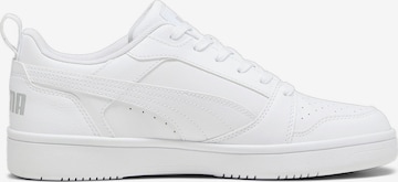 PUMA - Sapatilhas baixas 'Rebound V6' em branco