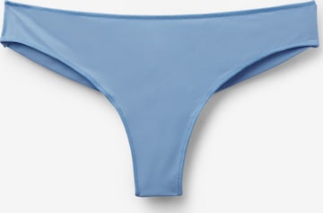 Tezenis Thong in Blue: front