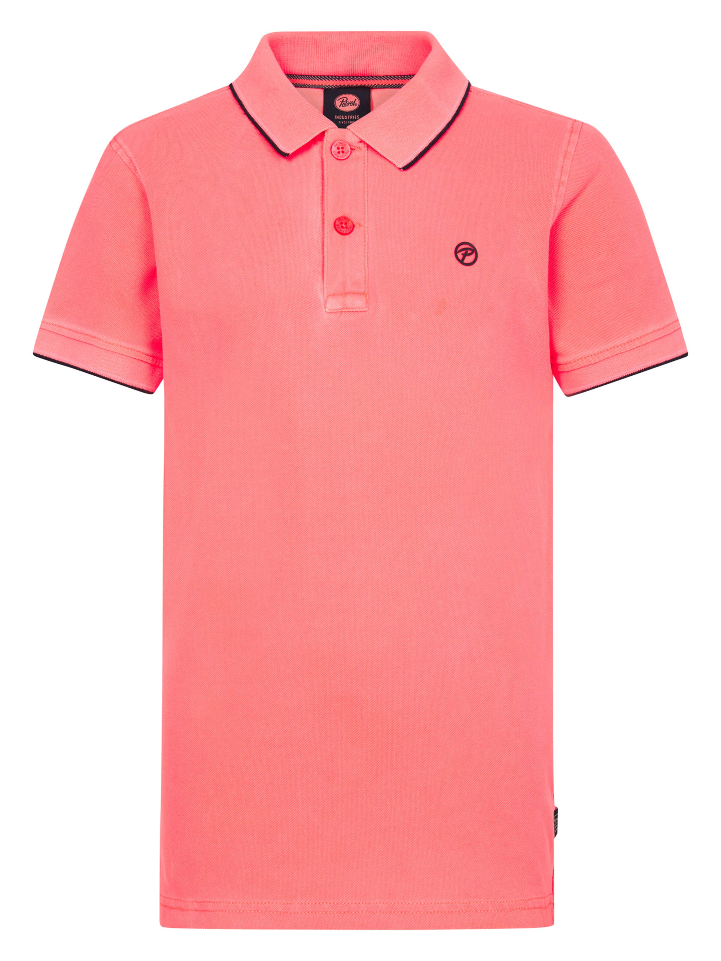 Petrol Industries Shirt 'Castaway' in Navy / Coral, Item view