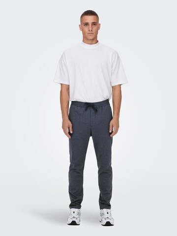 Regular Pantalon 'Linus' Only & Sons en bleu