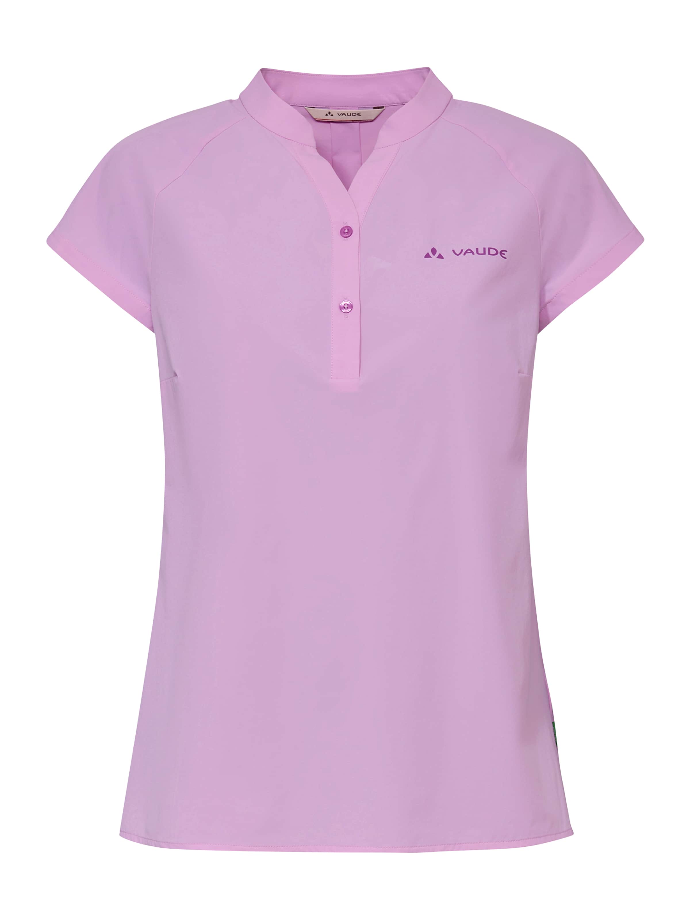VAUDE Multifunctionele blouse 'Yaras II' in Lila: voorkant