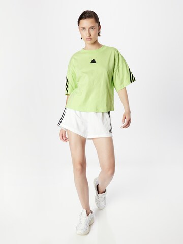 ADIDAS SPORTSWEAR Λειτουργικό μπλουζάκι 'Future Icons 3-Stripes' σε πράσινο