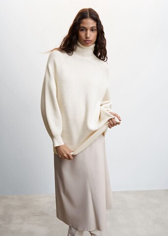 Pull-over 'iliada' MANGO en beige : devant