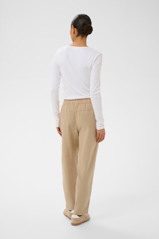 Regular Pantalon 'KAnaya' Kaffe en beige