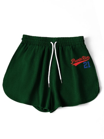 Pantalon 'Lounge Beach Vacation' GORHEY en vert : devant