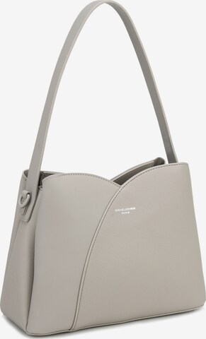 Borsa a spalla 'Borsa a Spalla David Jones Design Curvilineo Ecopelle' di David Jones in grigio: frontale