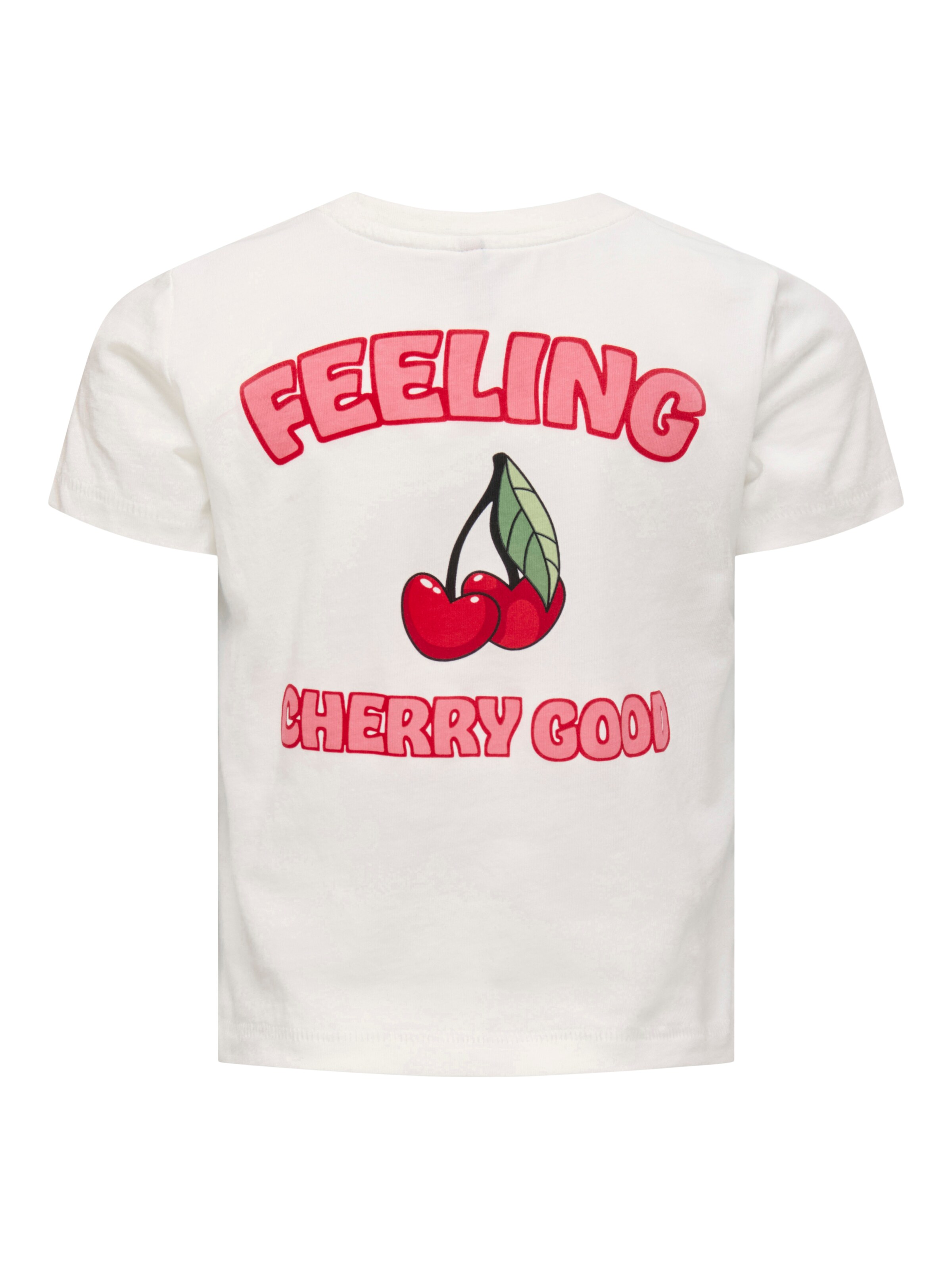 Tricou 'KMGCandy' de la Only Mini pe alb