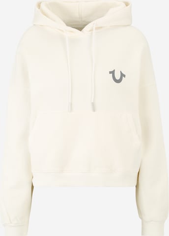 True Religion Sweatshirt in White: front