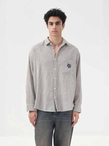 Giesto Regular fit Overhemd in Blauw: voorkant