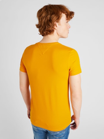 TOMMY HILFIGER Slim Fit Тениска в оранжево