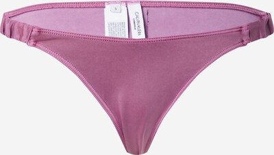 Slip costum de baie Calvin Klein Swimwear pe roz, Vizualizare produs