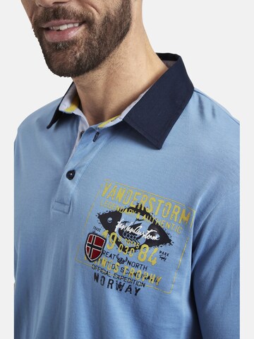 Jan Vanderstorm Shirt ' Hartvig ' in Blau