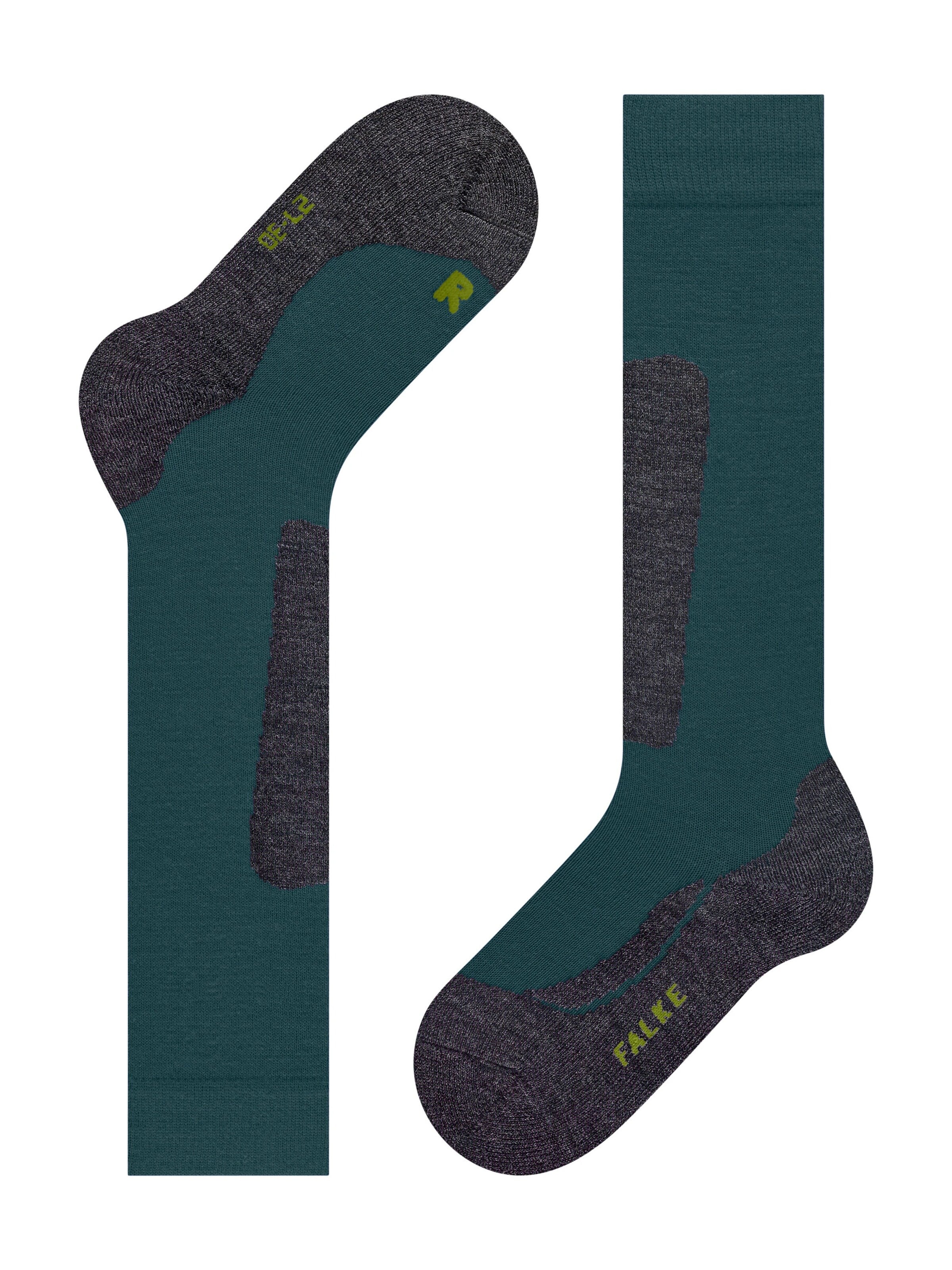 FALKE Socks 'Active Ski' in Green