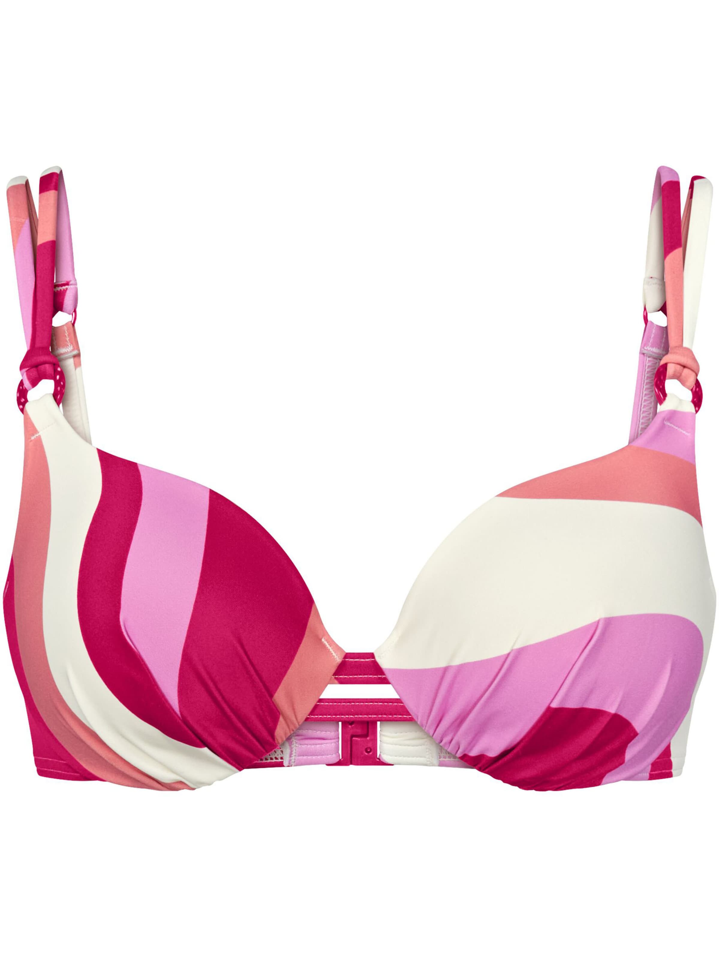 TRIUMPH Bikini Top ' Summer Mix & Match ' in Berry / Pink / White, Item view