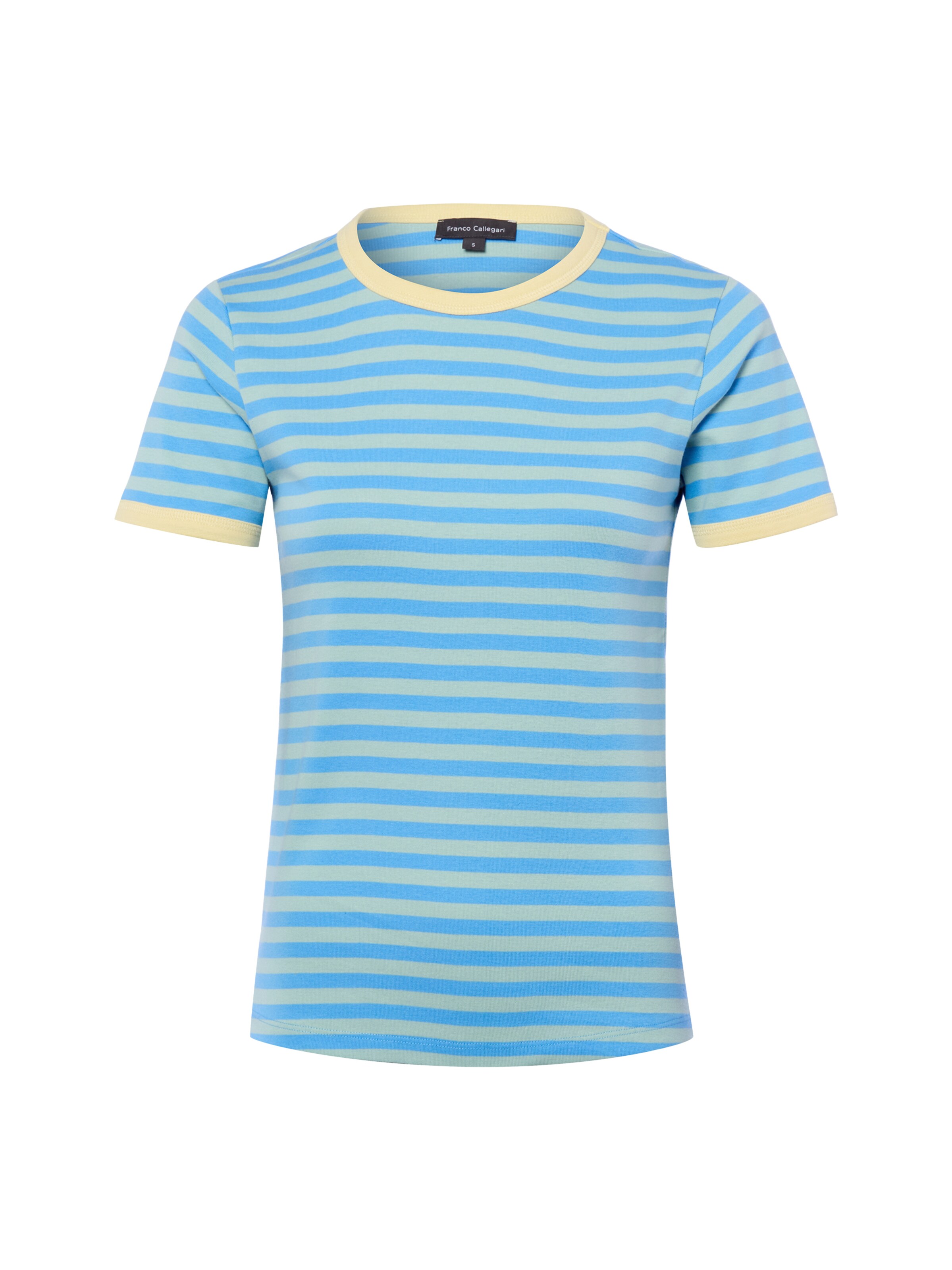 Franco Callegari T-Shirt in Blau: Vorderseite