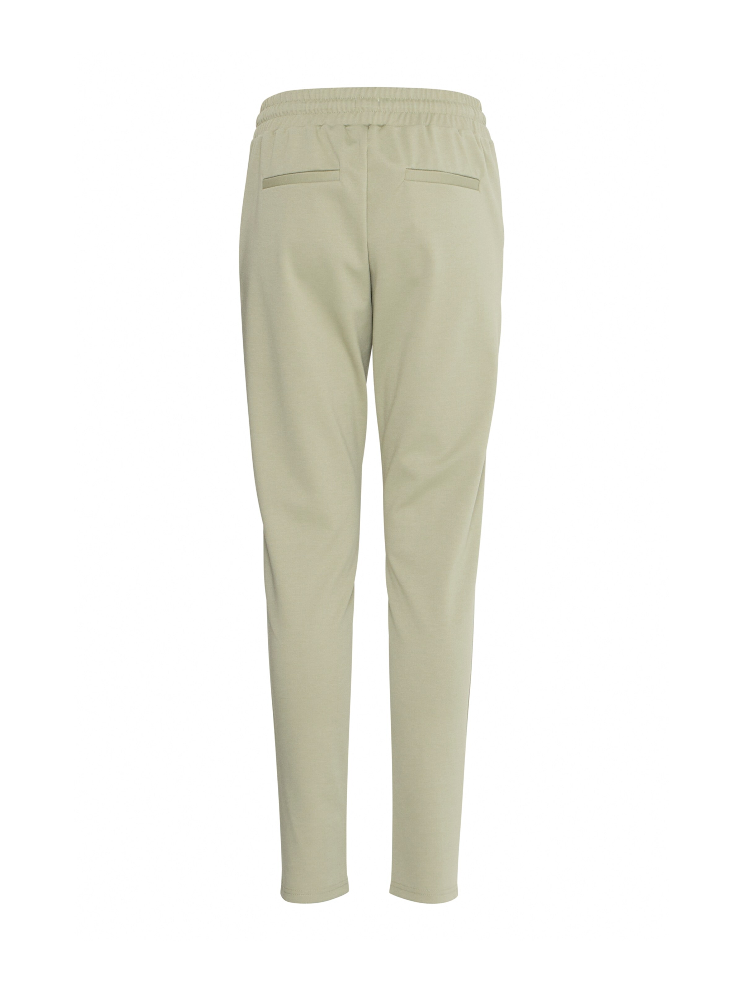 ICHI Tapered Παντελόνι πλισέ 'IHKate' σε πράσινο