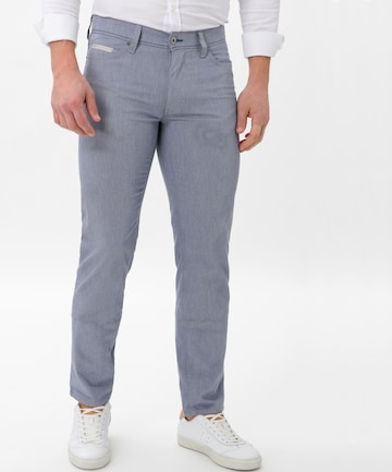 BRAX Slimfit Broek 'Cadiz' in Blauw: voorkant