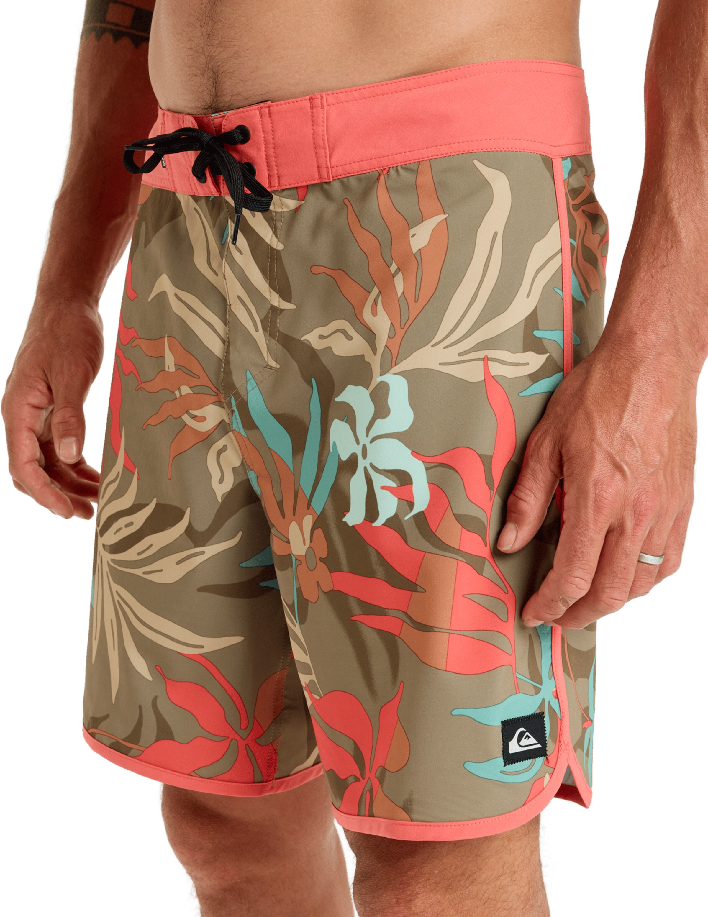 QUIKSILVER Boardshorts 'Scallop 18' in Beige