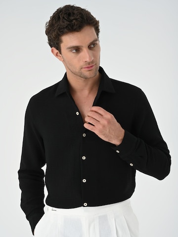 Antioch Regular fit Πουκάμισο σε μαύρο