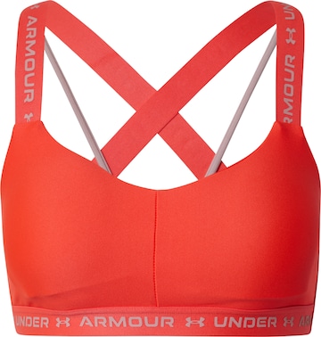 UNDER ARMOUR Sport-BH in Rot: front