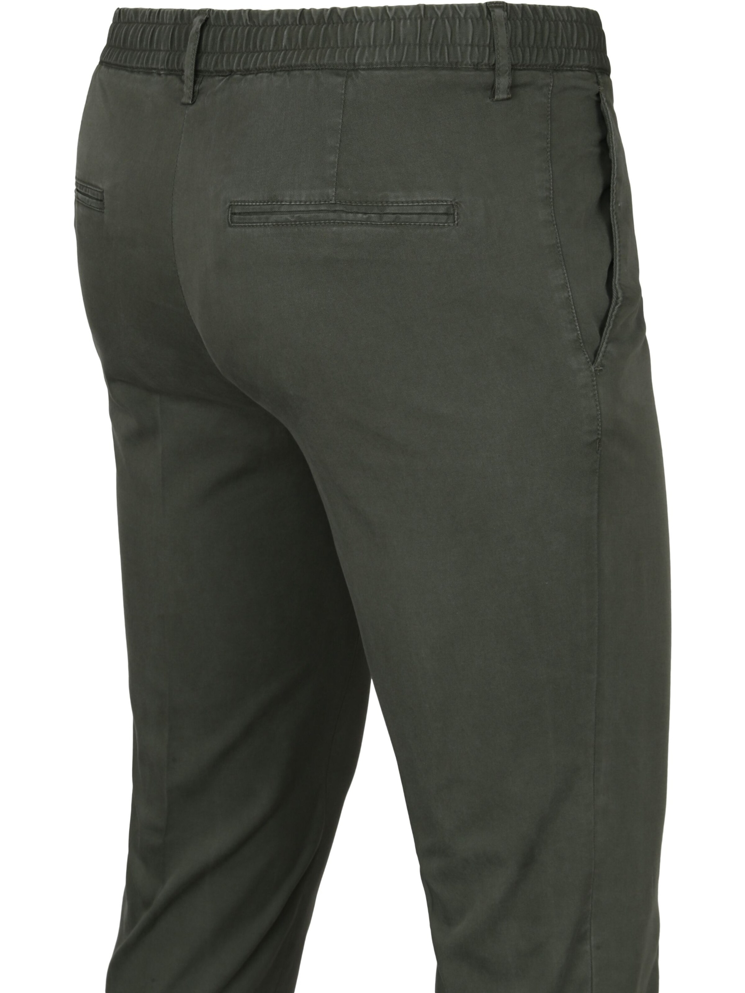 Profuomo Slim fit Chino trousers in Green