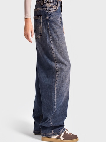 IT'S BASIC Loose fit Jeans 'Skater Mid Rise Jeans' in Blue