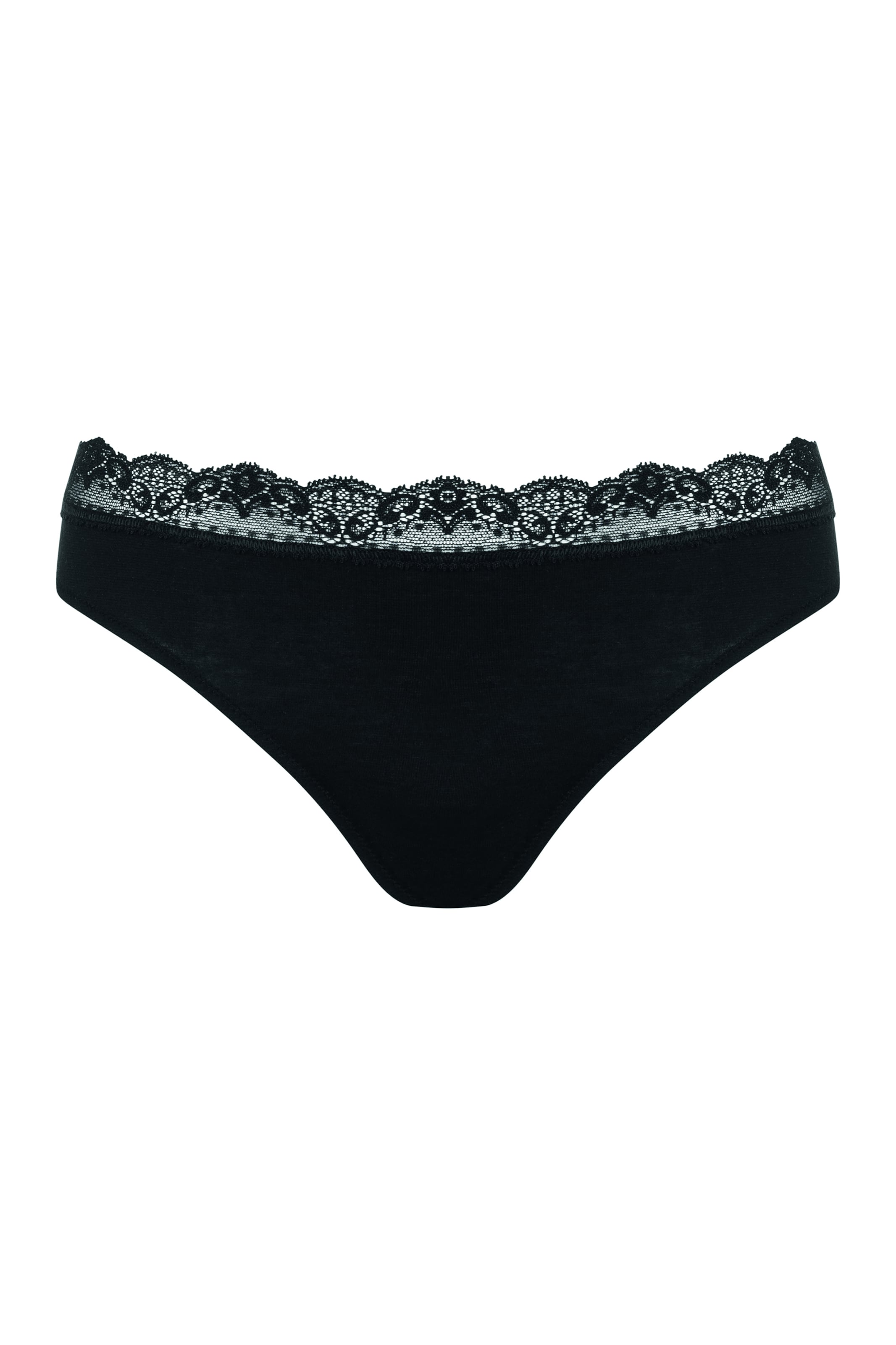 Mey Slip in Schwarz: Vorderseite