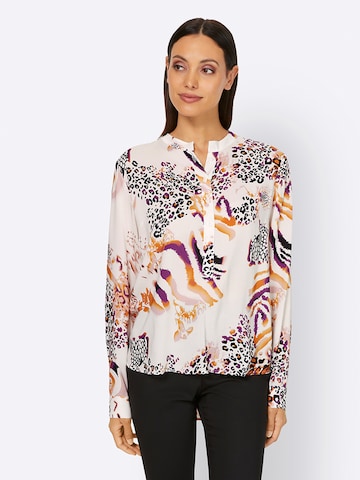 heine Bluse i beige: forside