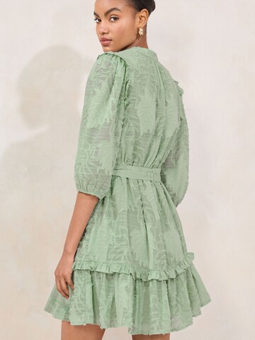 Lipsy Shirt Dress in Green