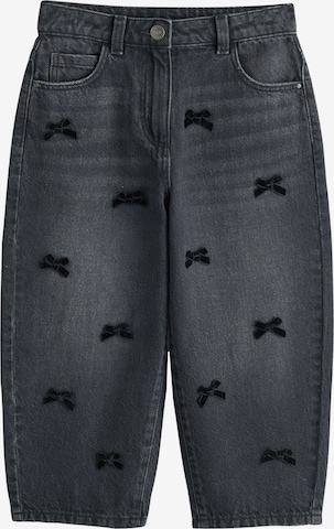 Jeans de la Next pe gri: față