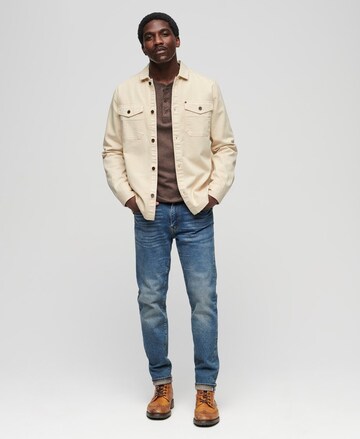 Superdry Between-Season Jacket 'The Merchant Store' in Beige