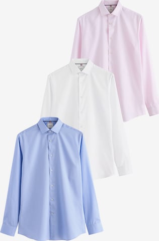 NextSlim Fit Košulja - plava boja: prednji dio