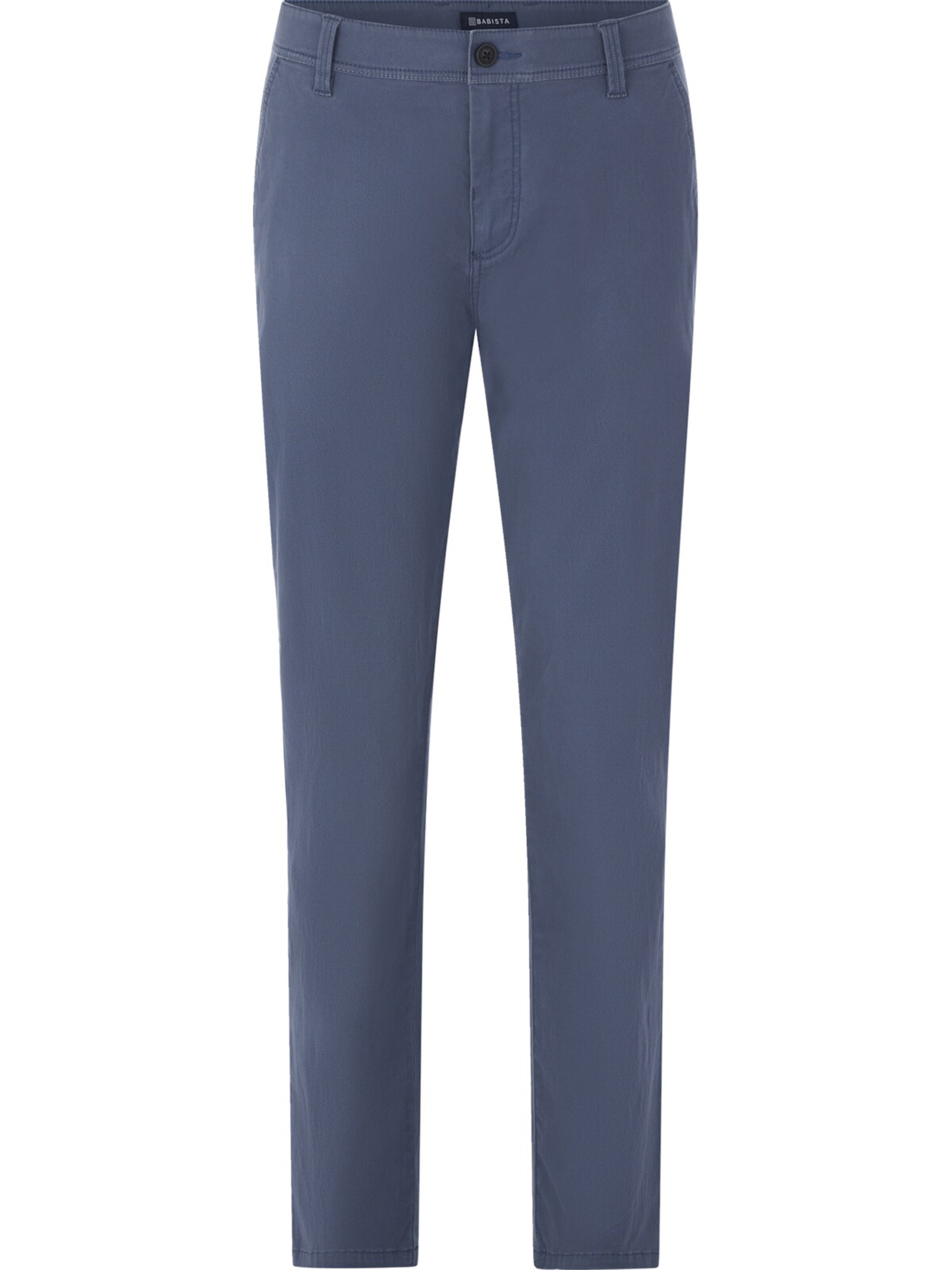 BABISTA Regular Pants ' Tancredo ' in Blue: front