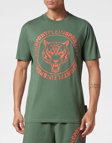 Maglietta 'Tiger' di Plein Sport in verde