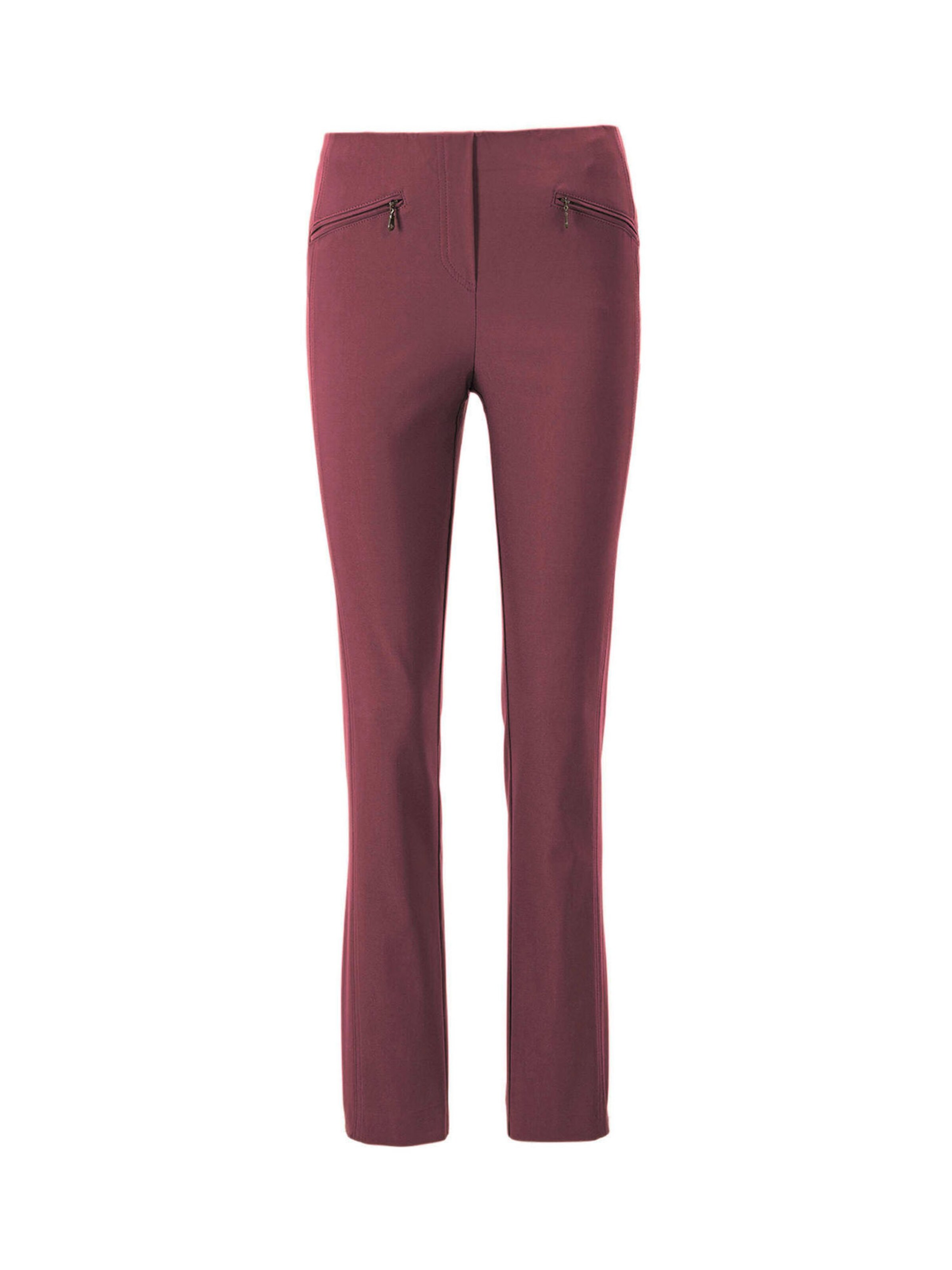 Goldner Trousers 'Louisa' in Red: front