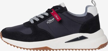 s.Oliver Sneakers laag in Zwart: voorkant