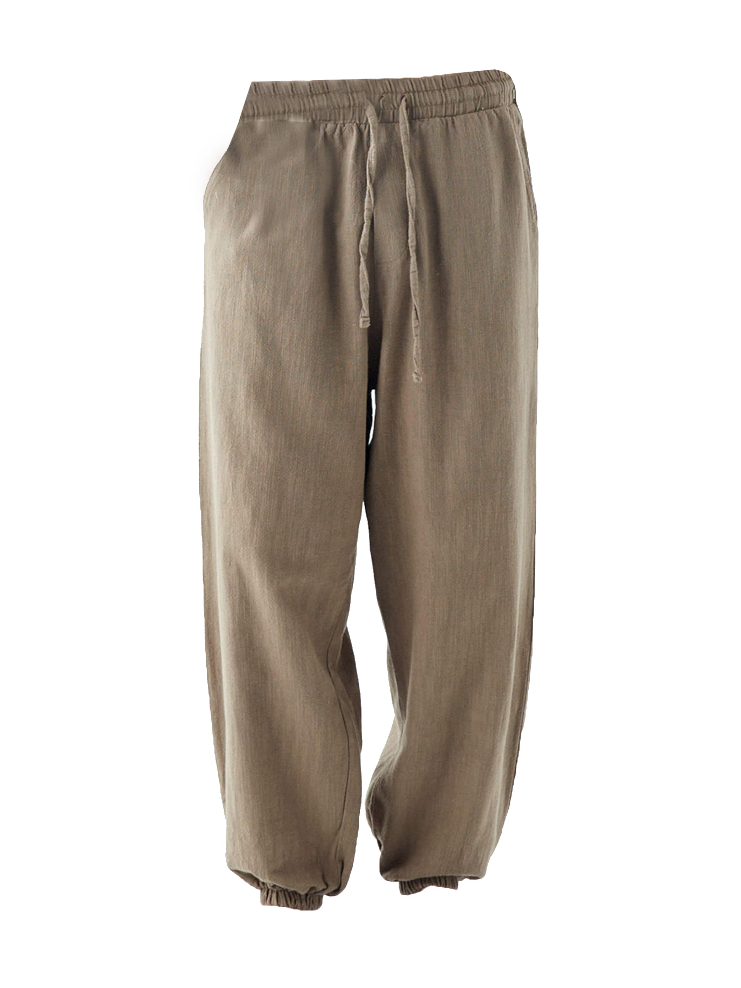 VAMOS CLO Spodnie w kolorze brązowy: przód