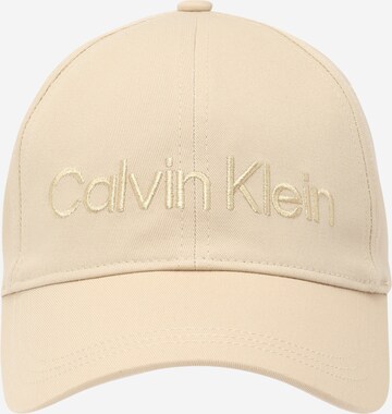 Calvin Klein Cap in Beige