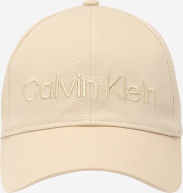 Cappello da baseball di Calvin Klein in beige