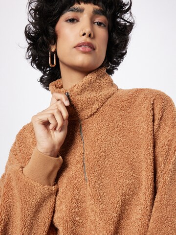 Sweat-shirt 'Ajo' mazine en marron