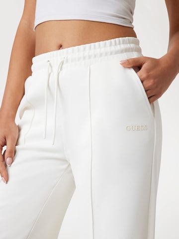 GUESS Loose fit Pants in White