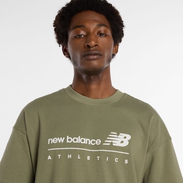 T-Shirt new balance en vert