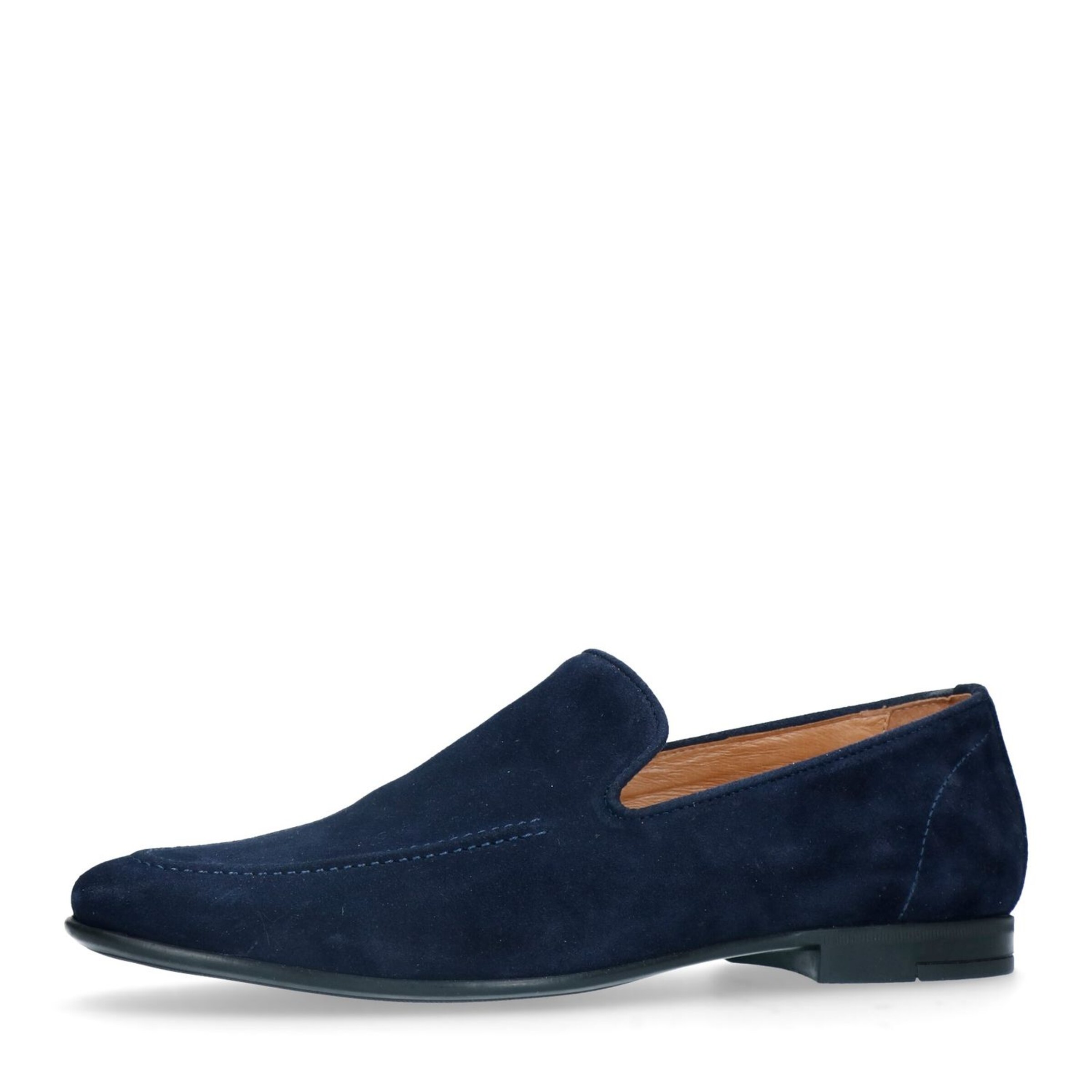 MANFIELD Slipper in Blau: Vorderseite