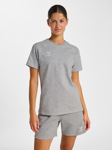 Hummel Performance shirt 'Move 2.0' in Grey: front