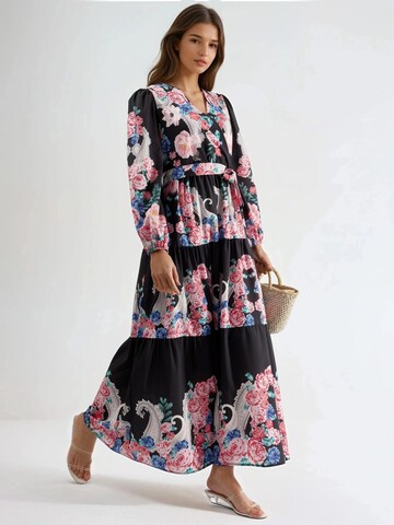 MSN Collection Kleid in Mischfarben