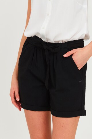 Oxmo Loose fit Trousers 'LINA' in Black