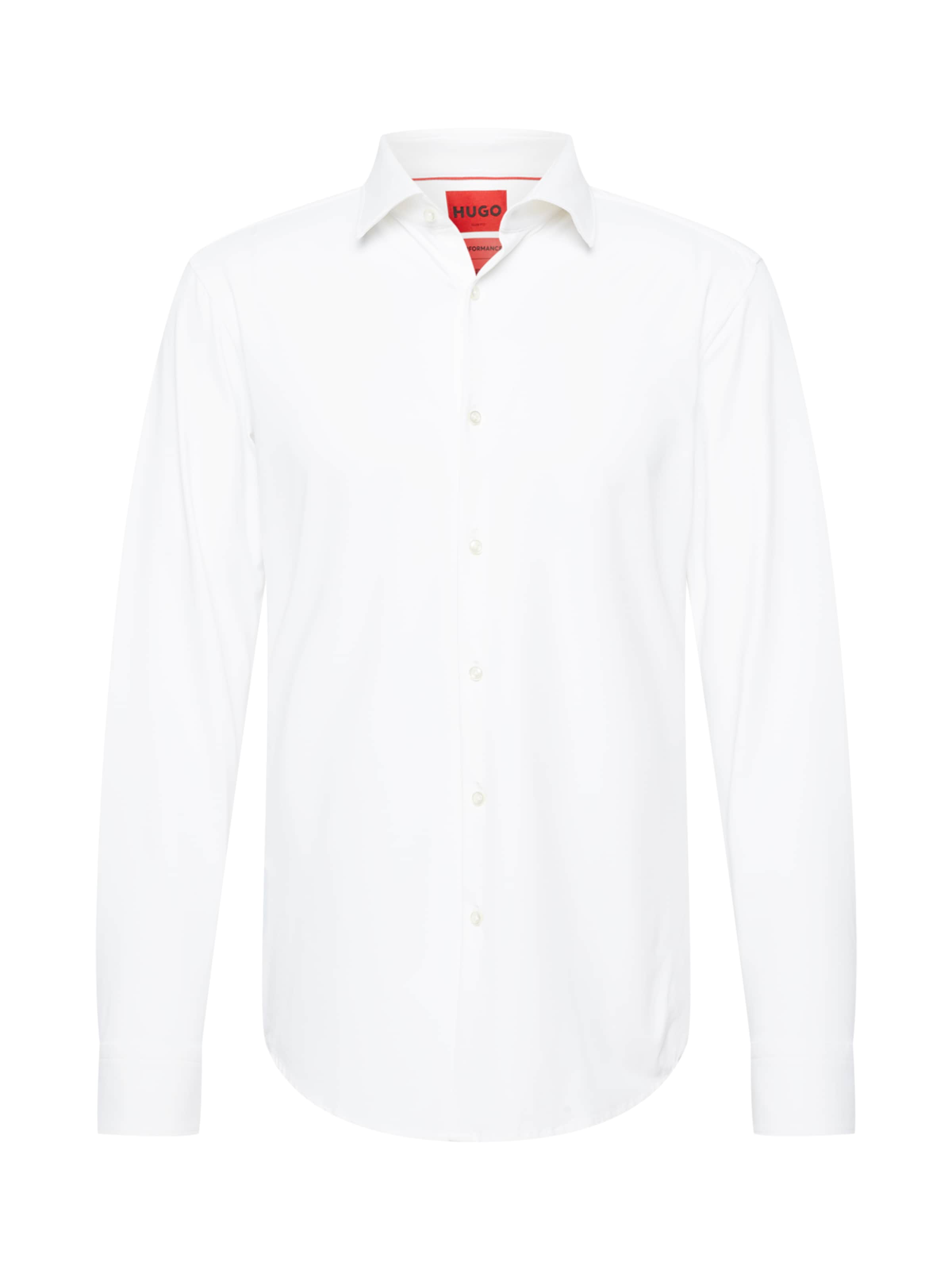 HUGOSlim Fit Košulja 'Kenno' - bijela boja: prednji dio