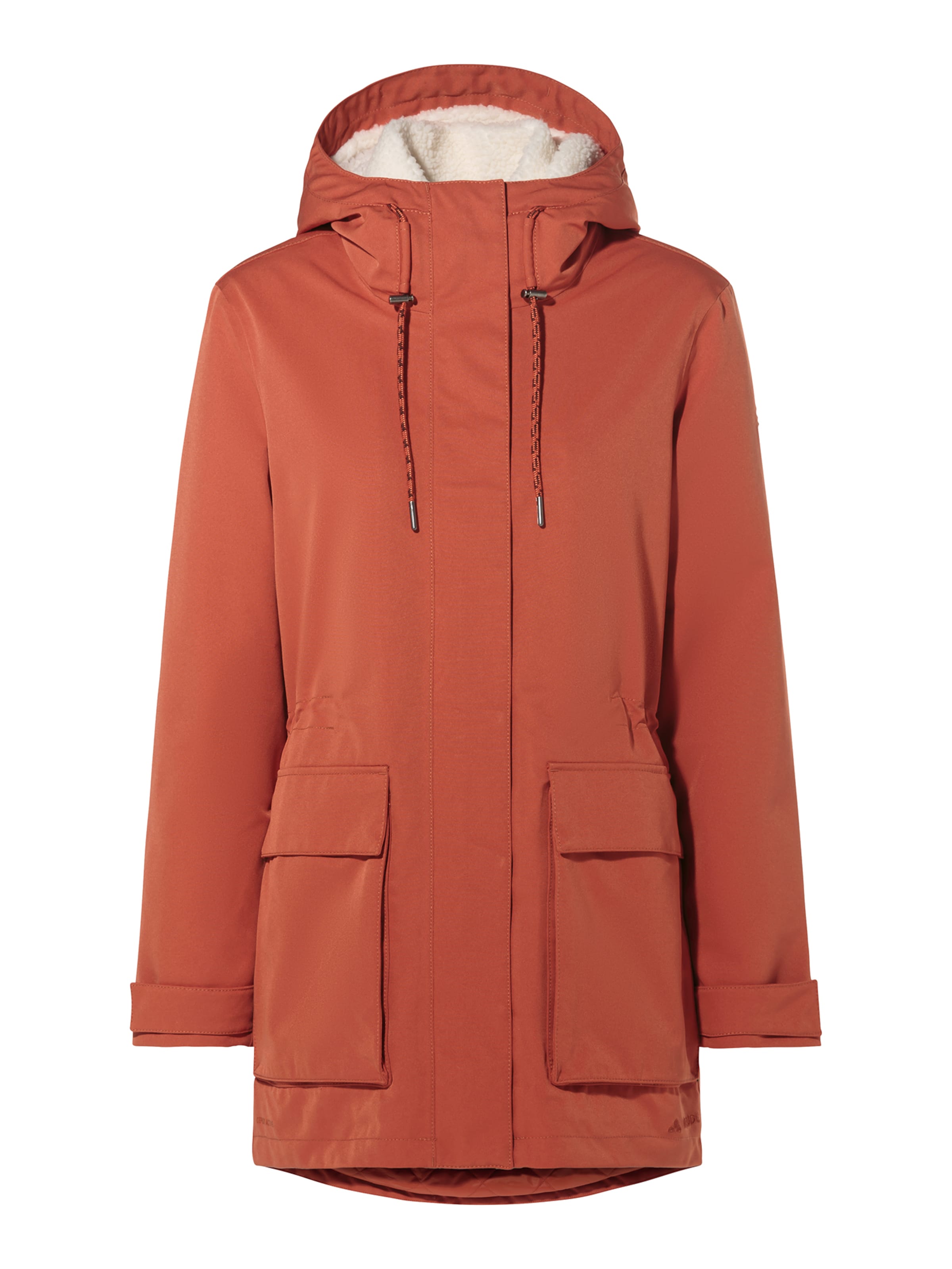 VAUDE Between-seasons parka 'Manukau III' in Brown: front