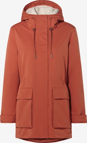 VAUDE Parka 'Manukau III' in Braun: Vorderseite