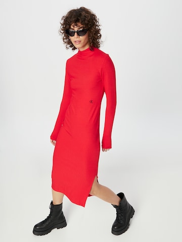 Calvin Klein Jeans Kleid in Rot